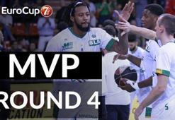 EuroCup'ta 4. haftanın MVP'si Isaiah Miles!