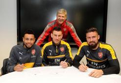 Arsenal yıldızlarıyla sözleşme yeniledi