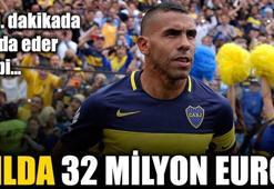 Carlos Tevez'den duygusal veda