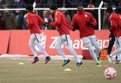 Kar futbolu da vurdu! Erzincanspor - Galatasaray
