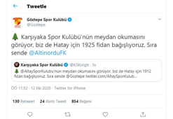 İzmir kulüpleri Hatay için el ele
