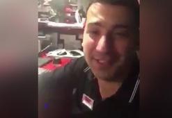 Şehit Tunç Uncu'nun Beşiktaş - Benfica maçından görüntüleri...