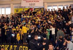 Tokat'ta voleybol maçında olay