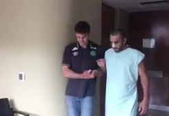 Uçak kazasından sağ kurtulan oyuncudan mesaj var