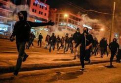 Atina'da sokaklar savaş alanına döndü! Taraftarlar ve polis birbirine girdi...