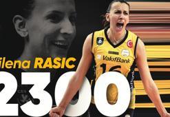 Milena Rasic, VakıfBank'ta 2 bin 300 sayı barajını geçti