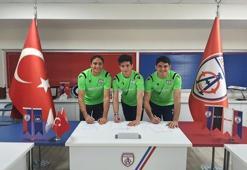Altınordu'da 3 genç kaleci profesyonel oldu