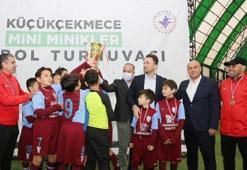 Küçükçekmece'de Mini Minikler Turnuvası heyecanı yaşandı
