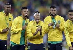 Rio'da altın madalya Brezilya'nın!