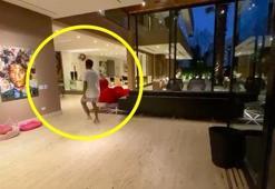Sao Paulo'nun yıldızı Dani Alves'ten harika deneme!