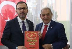 Bakan Kasapoğlu'ndan Taksim Spor Kulübü'ne ziyaret