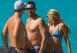 Shevchenko ailesi Barbados'ta!