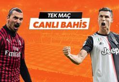 Milan - Juventus maçı iddaa oranları! Heyecan misli.com'da