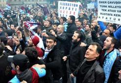 Trabzonspor taraftarından dev yürüyüş