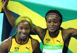 Elaine Thompson bayrağı devraldı