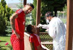 Sivasspor'a 9. kez corona virüs testi yapıldı
