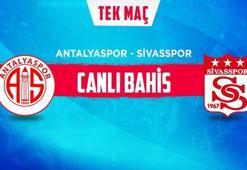 Antalyaspor - Sivasspor maçı iddaa oranları! Heyecan misli.com'da