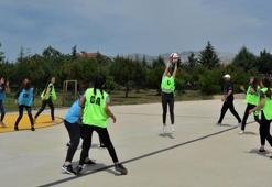 Türkiye'nin ilk 'Netball' maçı Denizli'de yapıldı