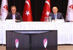 TFF ile Ahmet Nur Çebi başkanlığındaki Kulüpler Birliği ilk toplantısını yaptı