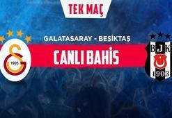 Galatasaray - Beşiktaş maçı iddaa oranları! Heyecan Misli.com'da