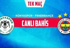 Konyaspor-Fenerbahçe canlı bahis heyecanı Misli.com'da