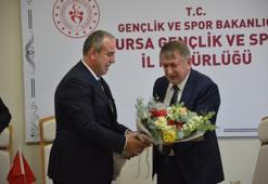 Gençlik ve Spor İl Müdürlüğü'nde devir teslim töreni yapıldı