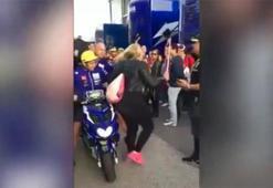 Rossi'den çirkin hareket