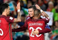 Quaresma'dan nefis asist, Ronaldo'dan vole!