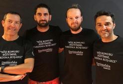 Veloturk ekibi eğitim için yardıma koşuyor