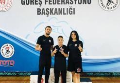 Kepez Belediyespor güreşçisi Türkiye 2'ncisi