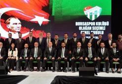Bursaspor Kulübü'nde görev dağılımı yapıldı