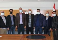 Başkan Yılmaz'a 'hayırlı olsun' ziyareti