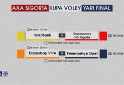 Kupa Voley yarı final maçları İstanbul'da oynanacak