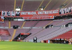 Türk Telekom Stadı'nda 8 Mart Dünya Kadınlar Günü unutulmadı