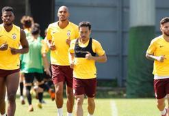 Galatasaray antrenmanında sürpriz ziyaretçi! Florya'ya geldi...