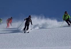 Kaçkarlarda heliski heyecanı sona erdi