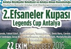 Efsane futbolcular Antalya'da buluşacak