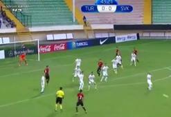 Bilal Başaçıkoğlu'ndan Slovakya ağlarına süper füze!