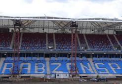 Trabzonspor'un Akyazı Stadı'ndan son fotoğraflar