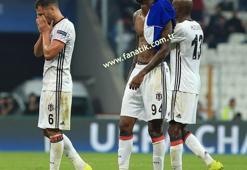 Beşiktaş - Dinamo Kiev maçından kareler