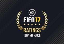 FIFA 17 en hızlı 20 futbolcu