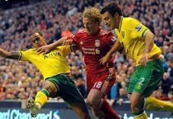 Liverpool, Norwich'e takıldı: 1-1