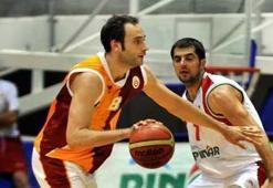 Galatasaray basketbol takımı maç hazırlığında