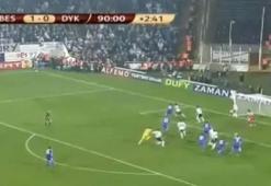 Beşiktaş-Dinamo Kiev maçındaki unutulmaz karambol!
