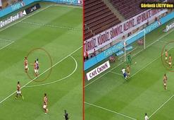 Galatasaray-Kardemir Karabükspor maçında net penaltı!