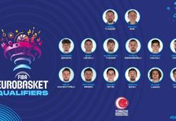 A Milli Erkek Basketbol Takımı'nın İsveç maçı kadrosu açıklandı