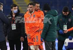 Başakşehir - Trabzonspor | Deniz Türüç hırs küpü! Ağrıları dinmedi, oyuna devam edemedi