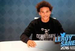 Manchester City, Sane'yi transfer etti