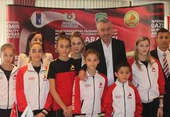 Gaziemir cimnastik şölenine hazır
