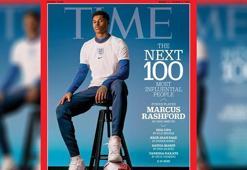 Marcus Rashford Time dergisine kapak oldu